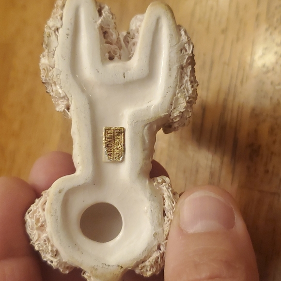 Vintage Ardalt Japan Rare Spaghetti Poodle Figurine 4in - Picture 4 of 4